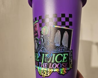 The Juice is loose 24 oz cold cup