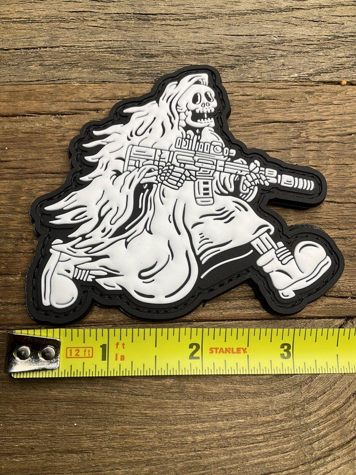 Patch PVC Tactical Morale Hook-3d PVC Grim Reaper AR Warrior Fighter - Etsy