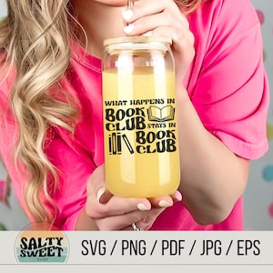 Book Club Secrets SVG – Funny Reading Design (digital Download) - Etsy