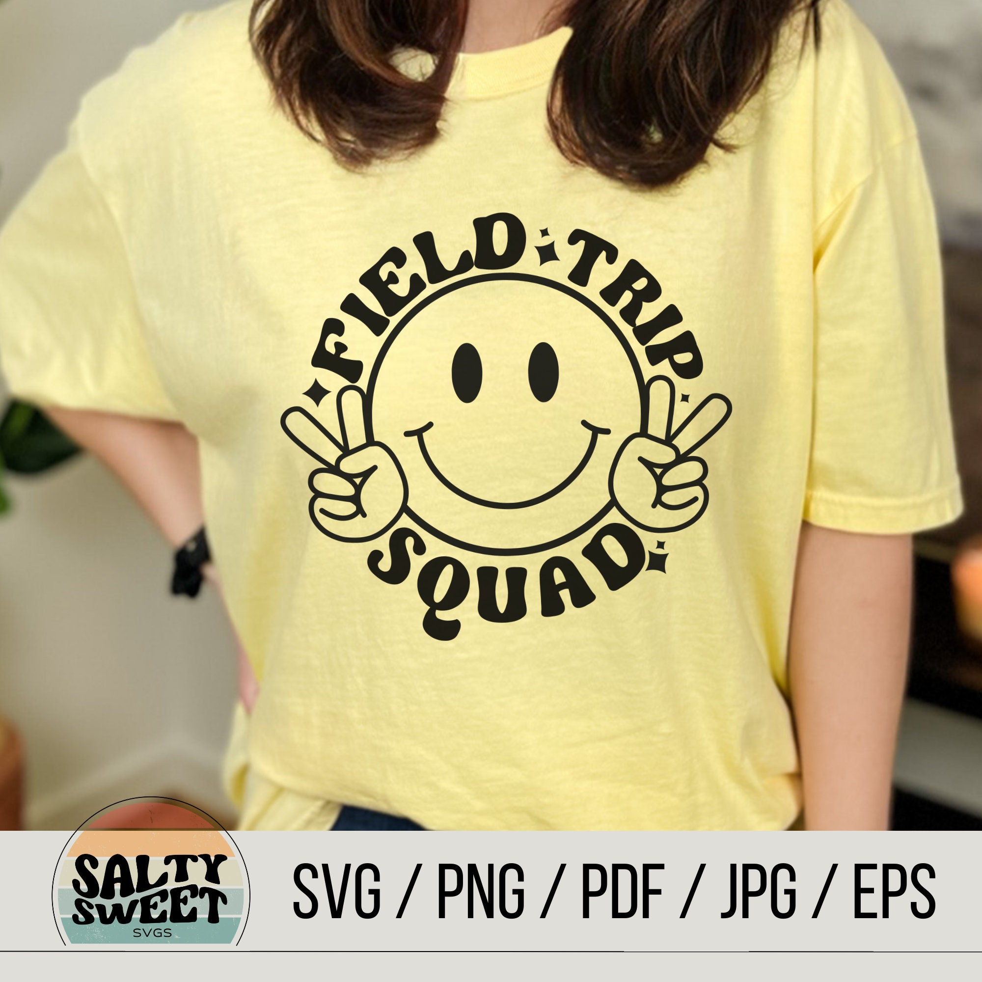 Field Trip Squad SVG | School Excursion Cut File | Educational ...