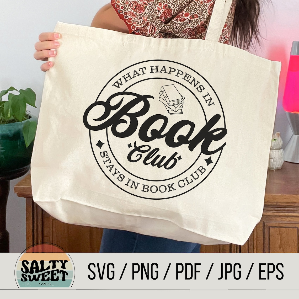 What Happens in Book Club Stays in Book Club SVG Reading Etsy