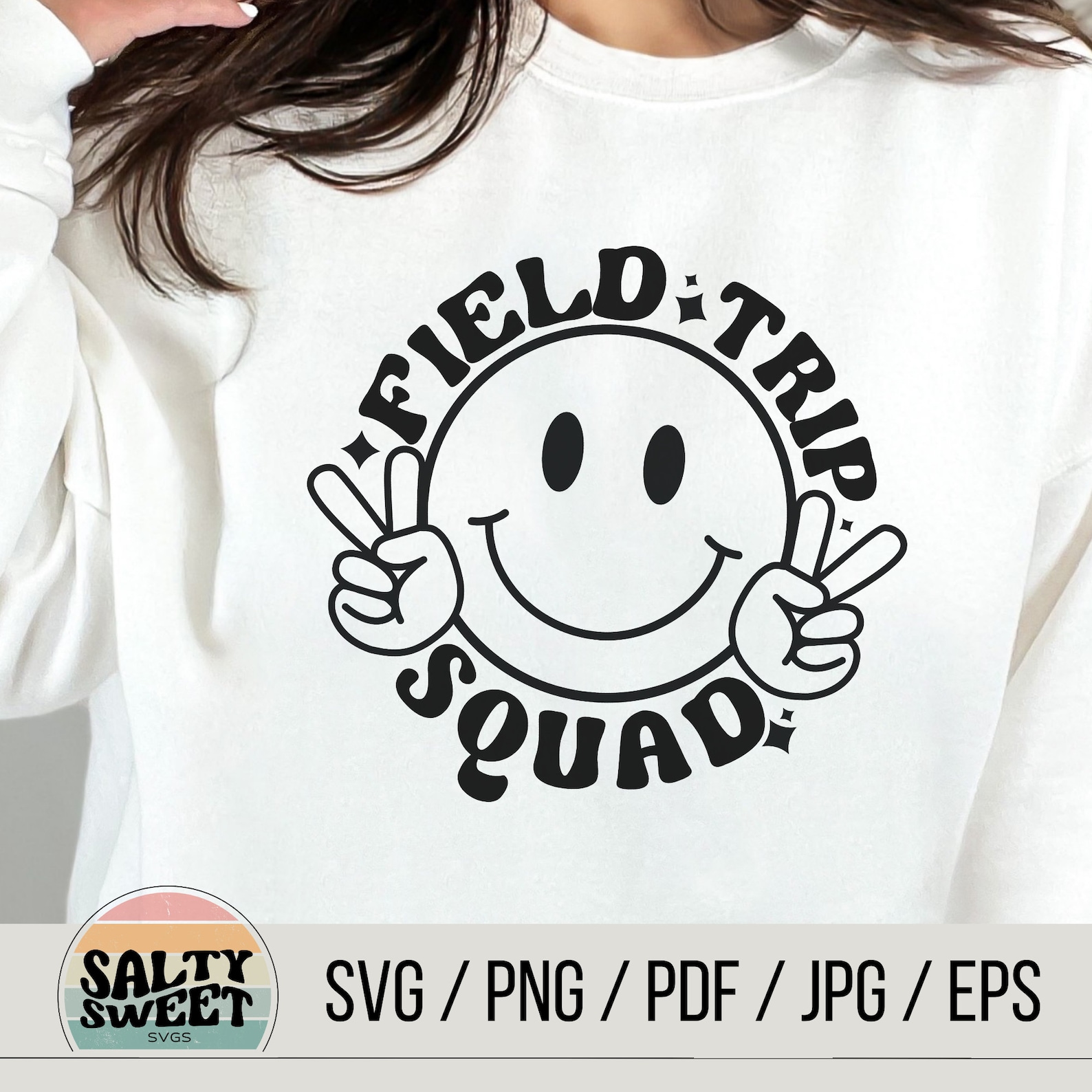 Field Trip Squad SVG | School Excursion Cut File | Educational ...