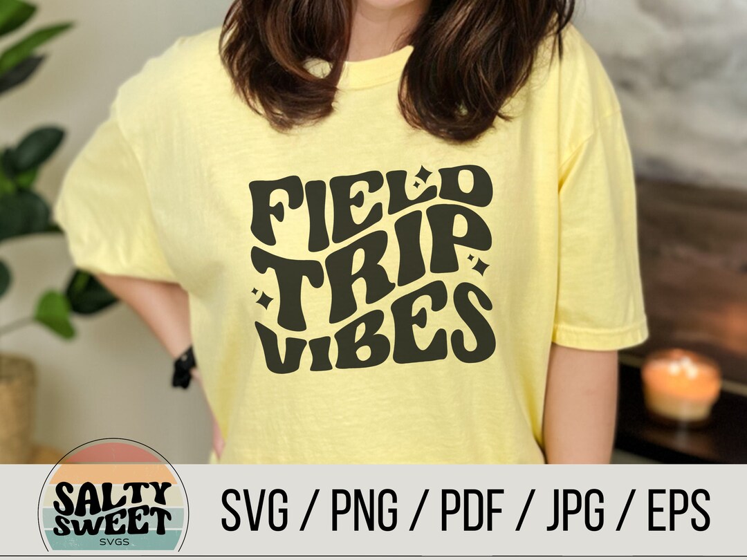 Field Trip SVG | School Excursion Cut File | Educational Silhouette ...