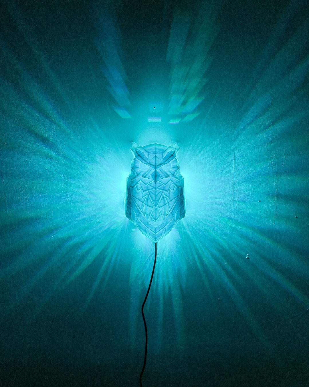 Night Owl Wall Light, RGB Led Light, IR Remote and Mobile App Control