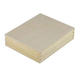 Holz Schatzkästchen zum Bemalen | 16x12x4 | Geschenke Box | Holz-Schatulle | Schatzkiste | Holzkästchen