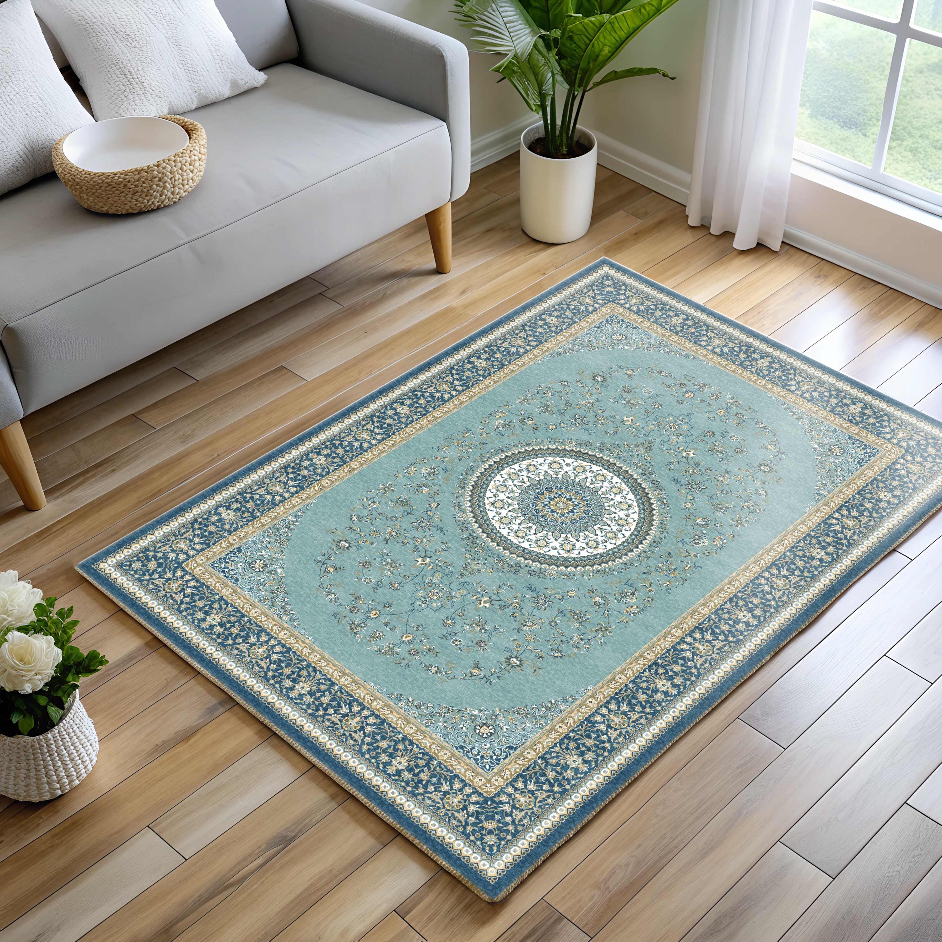 83.5×40 \"Green sea” ViNTAGE TURKiSH RUG 1_IMG_5516.jpg?format=1500w