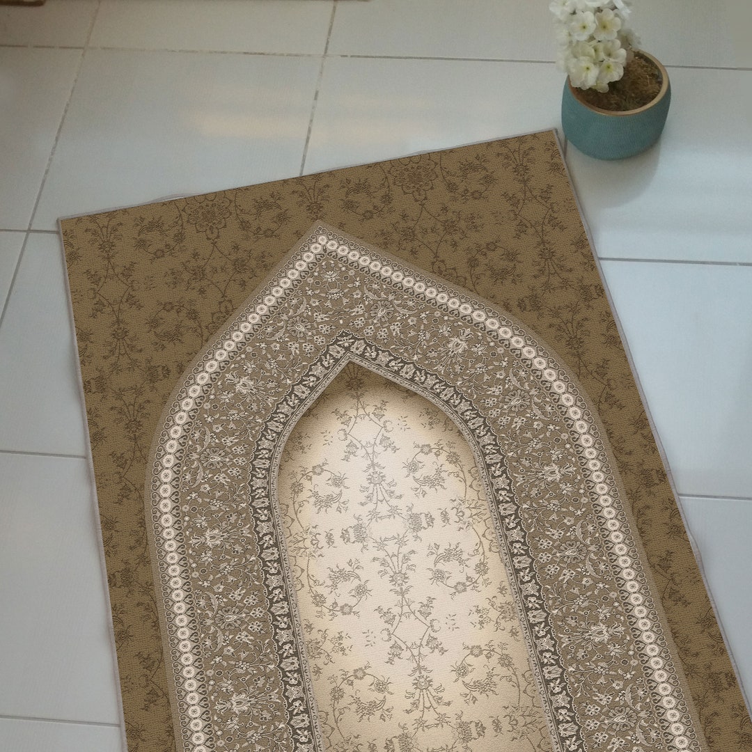 Antique Prayer Rug, Floral Prayer Rug, Muslim Prayer Rug, Islamic ...