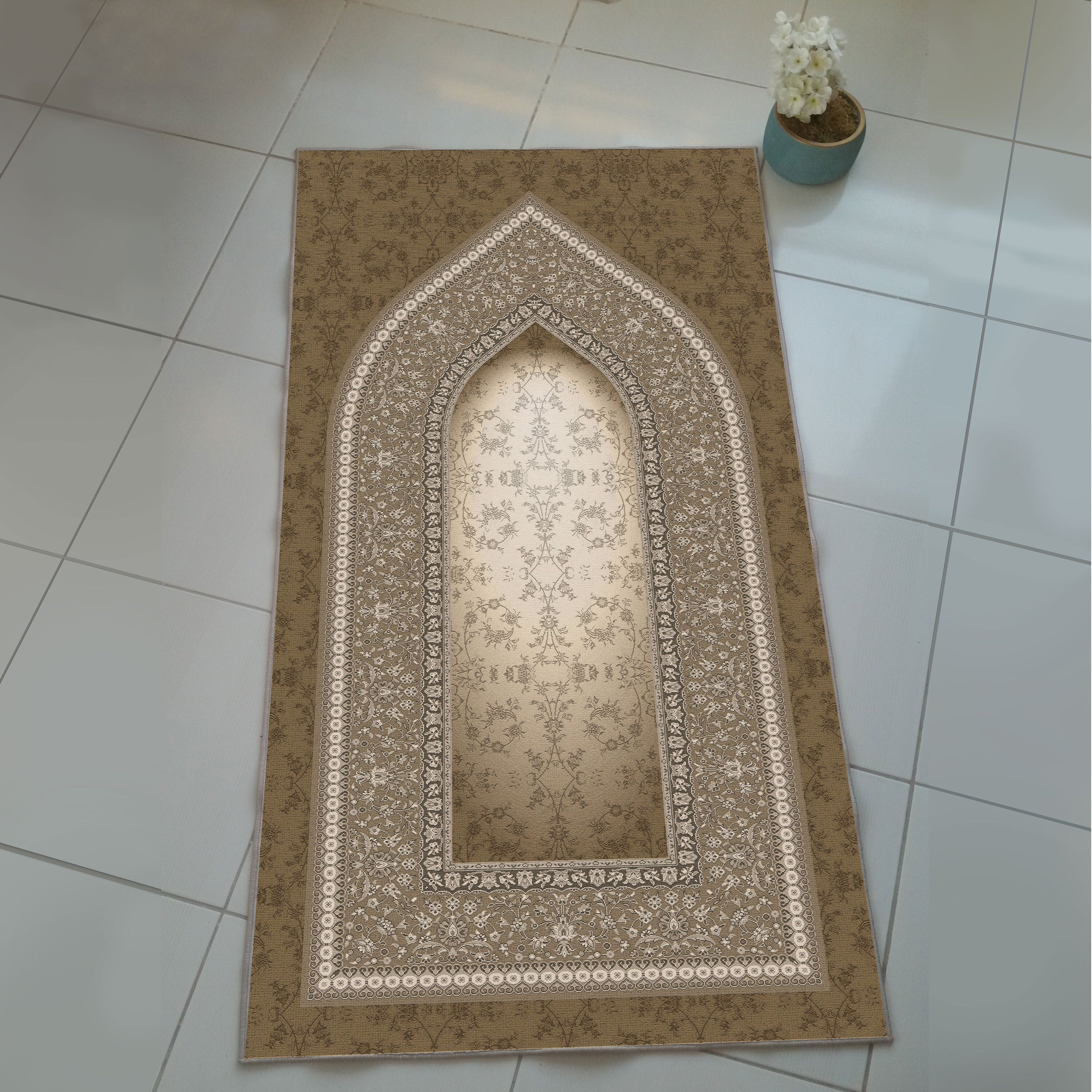 Antique Prayer Rug, Floral Prayer Rug, Muslim Prayer Rug, Islamic ...