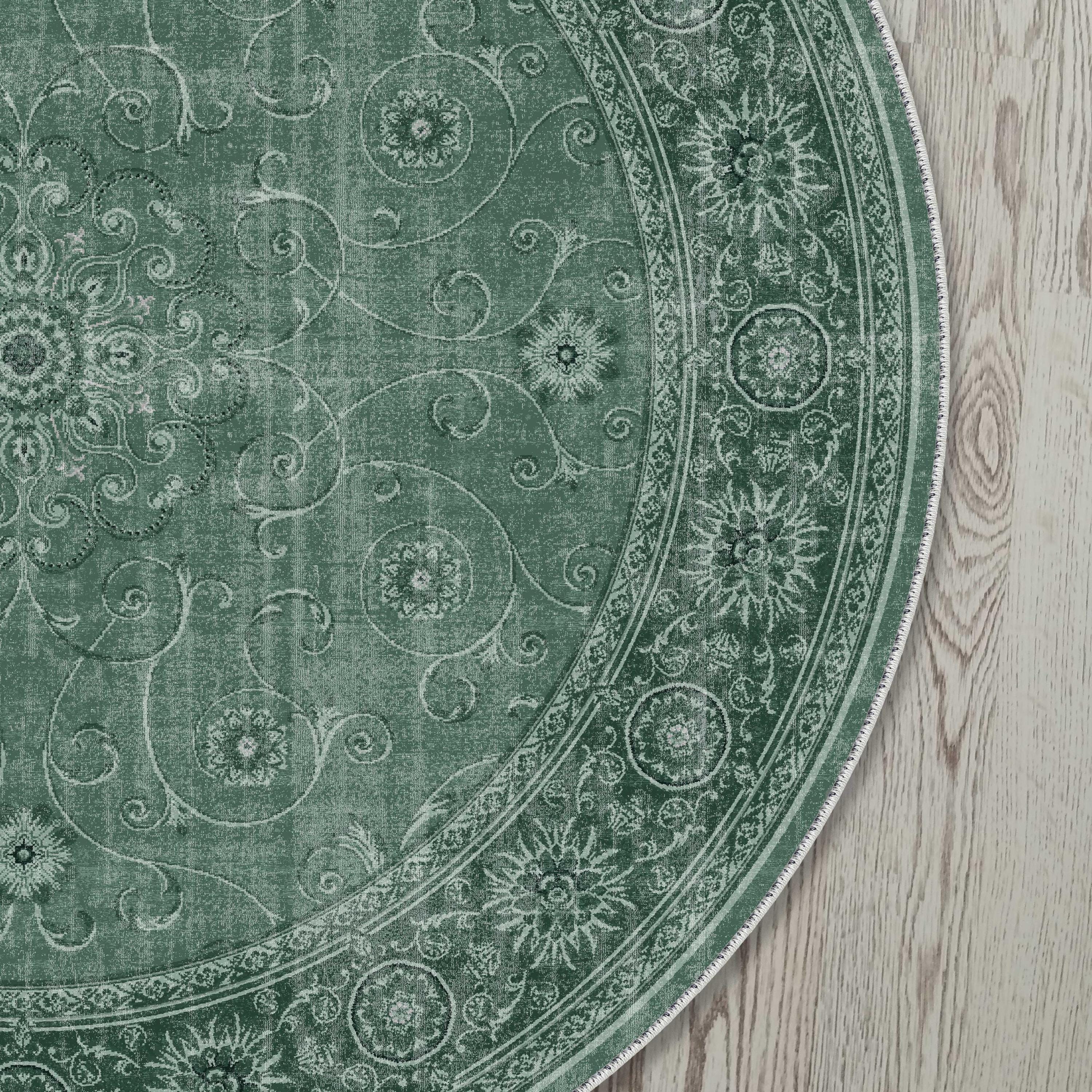 Oval Turkish Rug, Terracotta Orange, Distressed Rust, Vintage Oriental ...