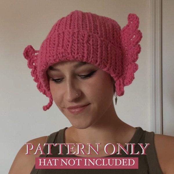 Portals Nymph Inspired Crochet Hat {DIGITAL PATTERN}