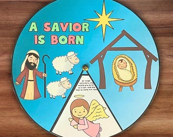 Kit Creativo Natività Per Bambini – 6 Calzine Di Gesù In Tessuto Non Tessuto, 8 Pennarelli Colorati E Adesivi – Crea Il Tuo Presepe Fai-da-te - 4