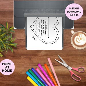 Psalm 119:11 Sunday School Craft Printable Kids Bible Lesson Activity Children's Ministry Vacation Bible School Craft Christian Homeschool image 6