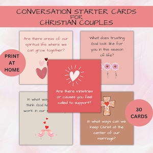Carte di conversazione basate sulla fede per coppie cristiane, carte di conversazione basate sulla fede per la serata romantica di San Valentino, domande sulle relazioni