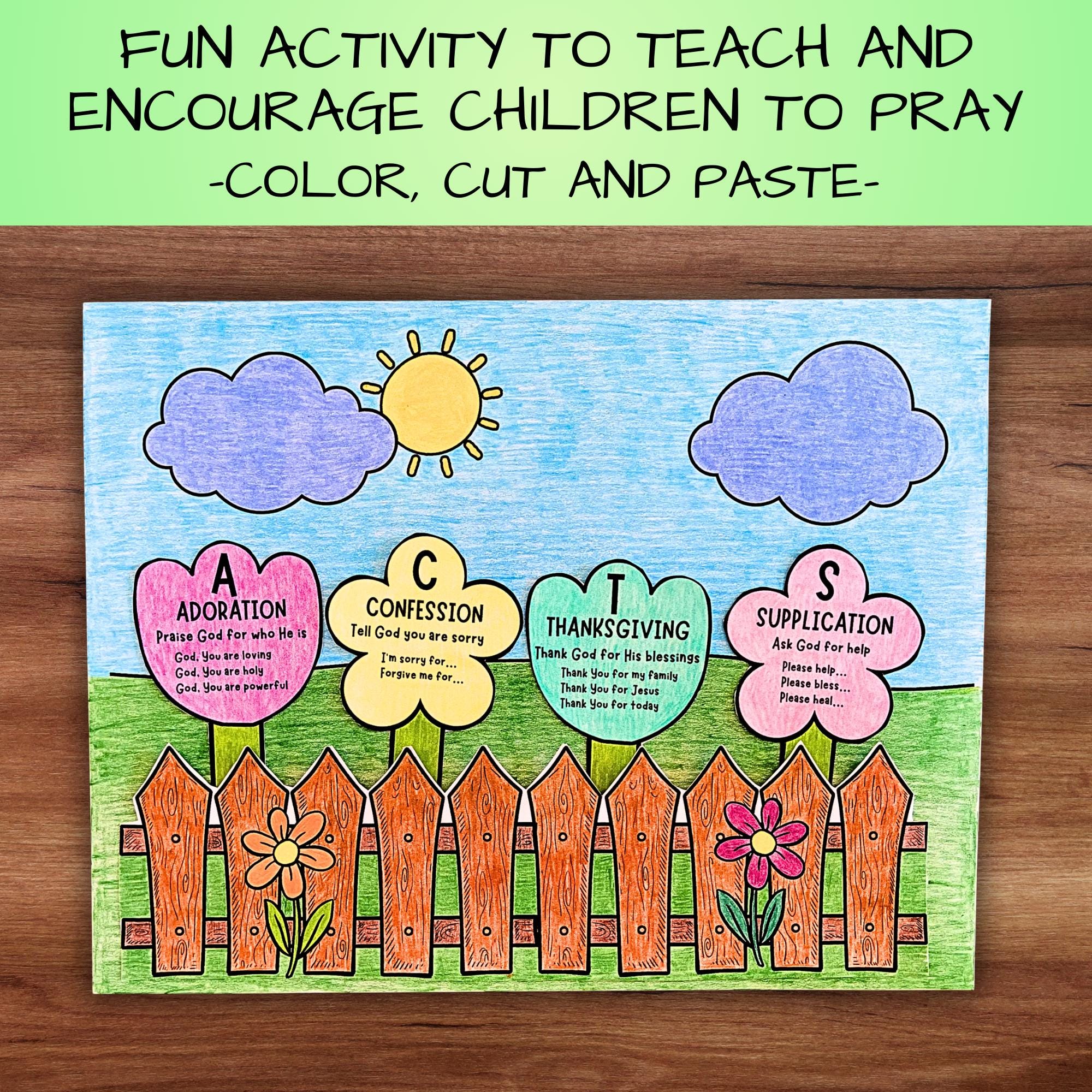 how-to-pray-craft-for-kids-acts-prayer-flower-garden-coloring-page