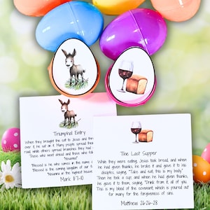 Auferstehung Eier Ostergeschichte Bibel Handwerk Printable, Karwoche Ostern Advent Religiös, Sonntagsschule Homeschool Malkorb Aktivität