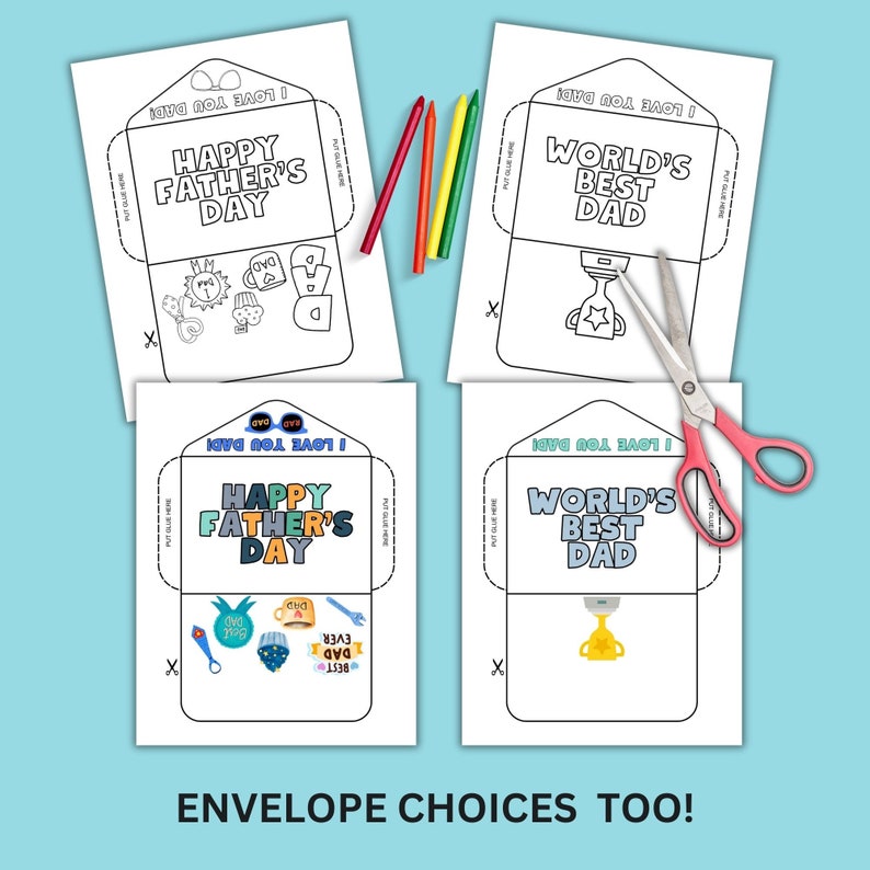 Fathers Day Christian Coupons Craft for Kids Printable, Homeschool