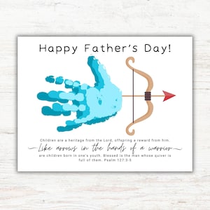 Artisanat de vers de la Bible pour la fête des pères, cadeau pour papa