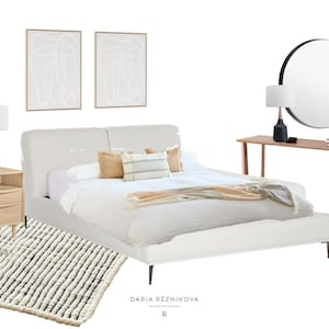 Bedroom Furniture Set/ the list of items with links