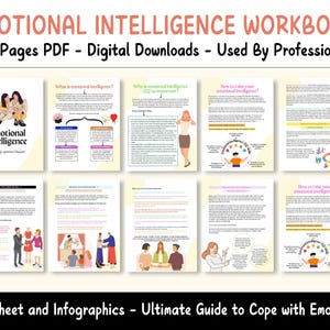 Emotional Intelligence - a therapeutic tool to manage your emotions. Self-Awareness & Emotional Regulation resource for mental health