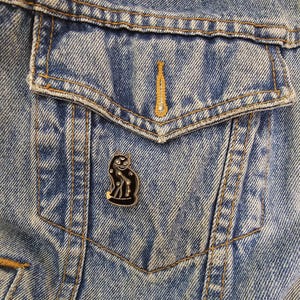 Cat Constellation Enamel Pin