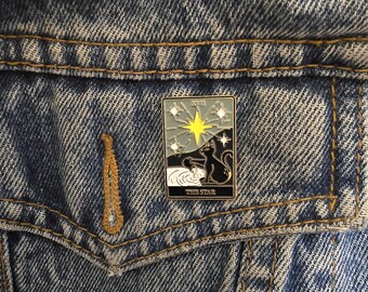 The Star Tarot Card Enamel Pin