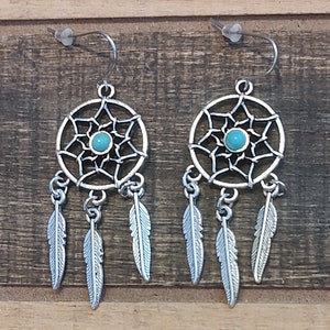 Boho Earrings, Dangle Earrings, Boho Dangle Earrings, Big Dangle Earrings, Hippie Earrings