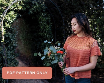 Crochet Pattern - Birds of Paradise Tee