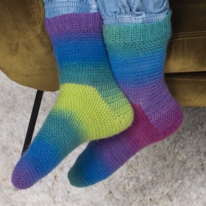 Crochet Pattern Cake Socks image 3