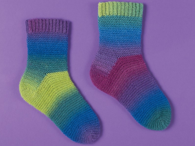 Crochet Pattern Cake Socks image 4