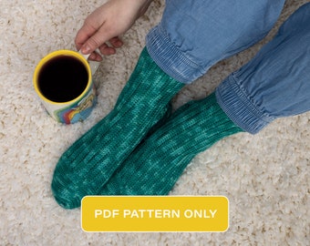 Crochet Pattern - Sideways Starters Socks