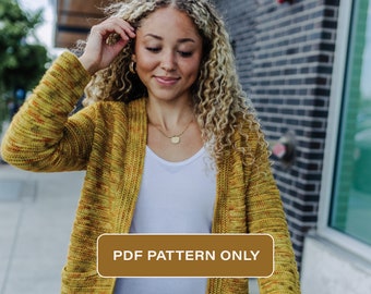 Crochet Pattern - Cobbler Cardigan