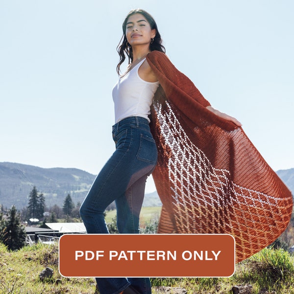 Crochet Pattern - Sundrenched Duster