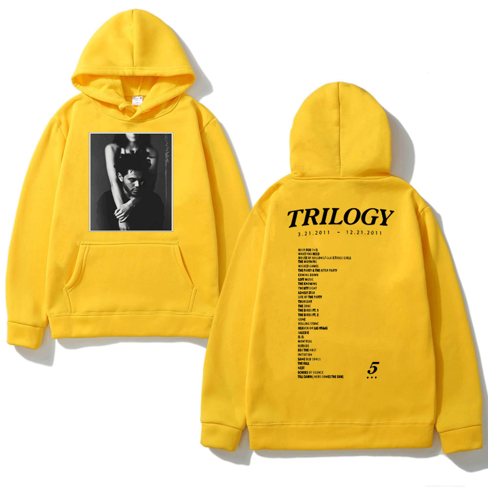 Discover Trilogy Era: Vintage Weeknds Printed Hoodie 2023 Streetwear