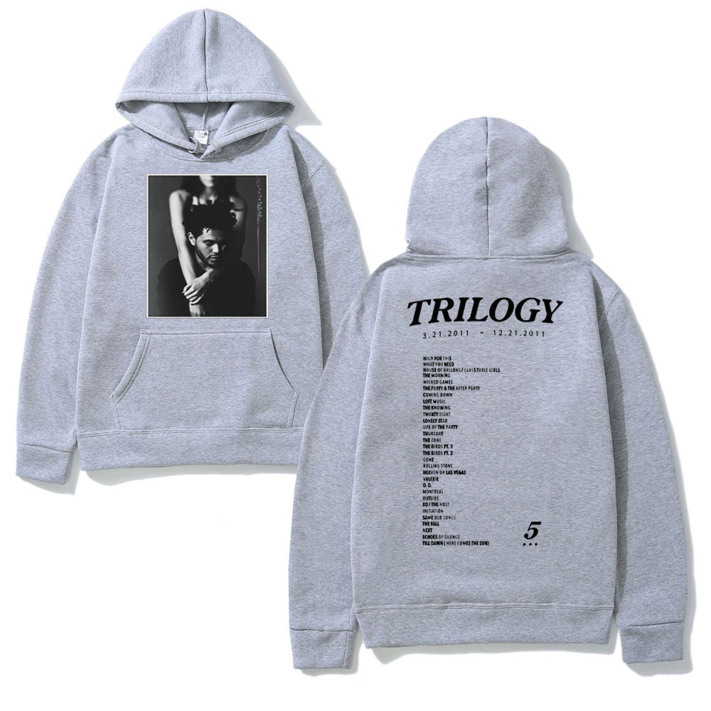 Discover Trilogy Era: Vintage Weeknds Printed Hoodie 2023 Streetwear