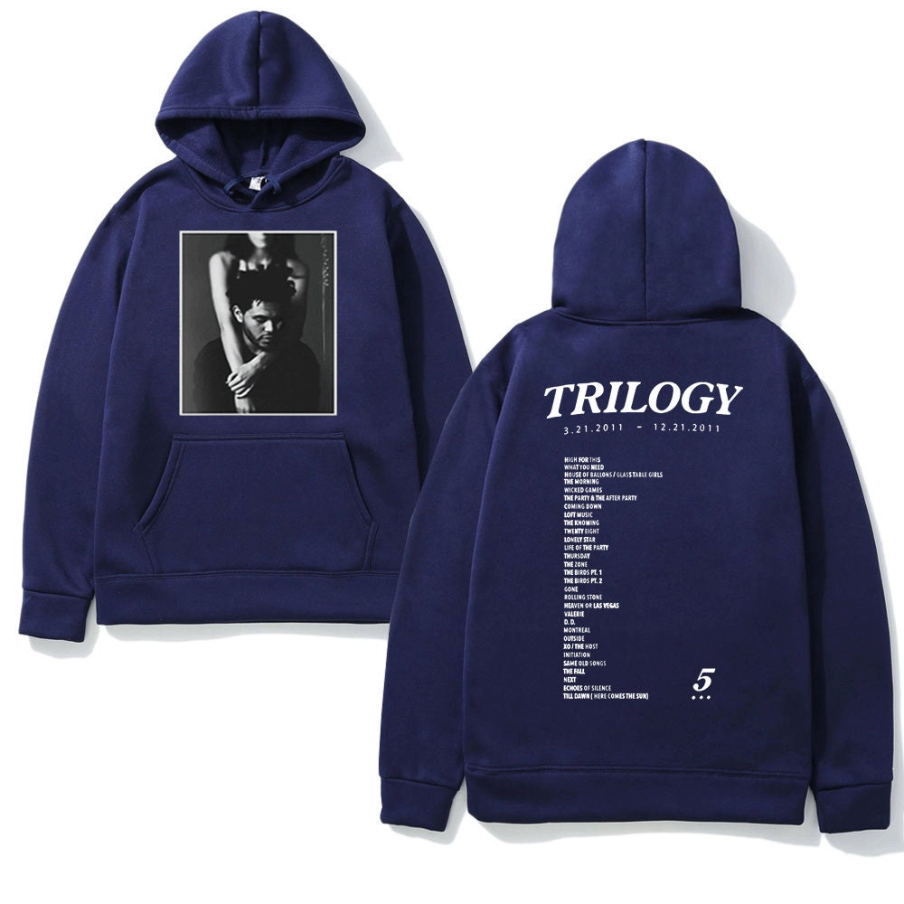 Discover Trilogy Era: Vintage Weeknds Printed Hoodie 2023 Streetwear