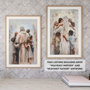 HLT Himmlische Mutter & Himmlischer Vater, Muttergott, Himmlische Familie, Geistliche Familie, Mormonenkirche Jesu Christi der Heiligen der Letzten Tage