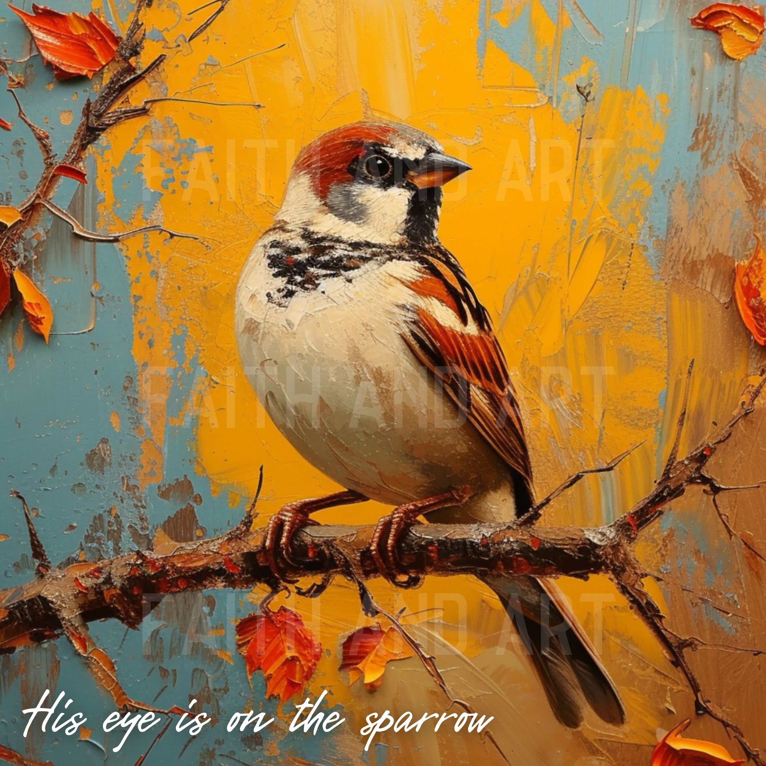 Christian Hymn Digital Download, His Eye is on the Sparrow, Christian ...