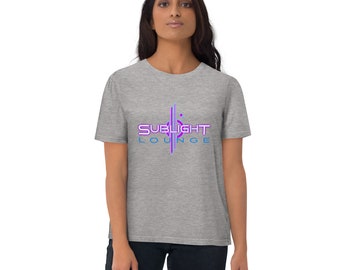 The Sublight Lounge logo organic cotton t-shirt
