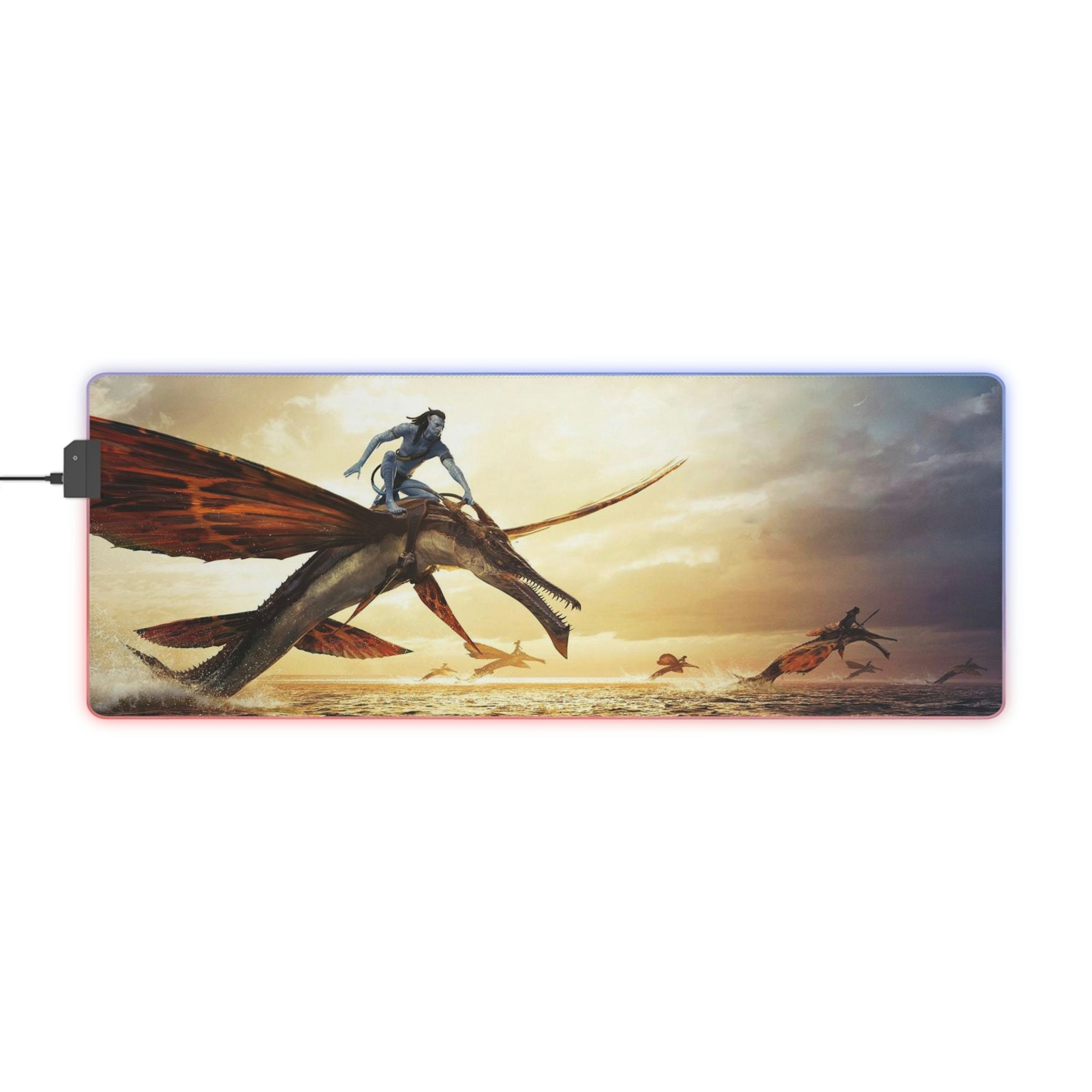 Discover Avatar, Avatar Way of Water, LED Mousepad, RGB Gaming Mouse Pad