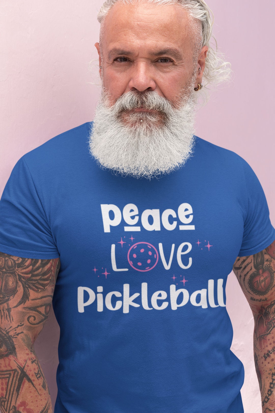 Pickleball Apparel Pickleball Shirt Peace Love Pickleball Tshirt