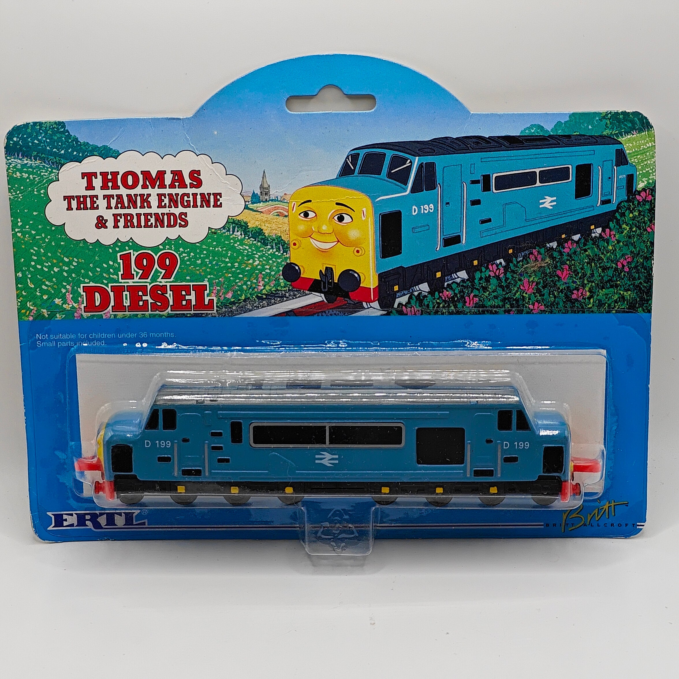 ERTL NEW in Box Diesel 199 D199 Thomas Friends Metal Diecast Railway Etsy