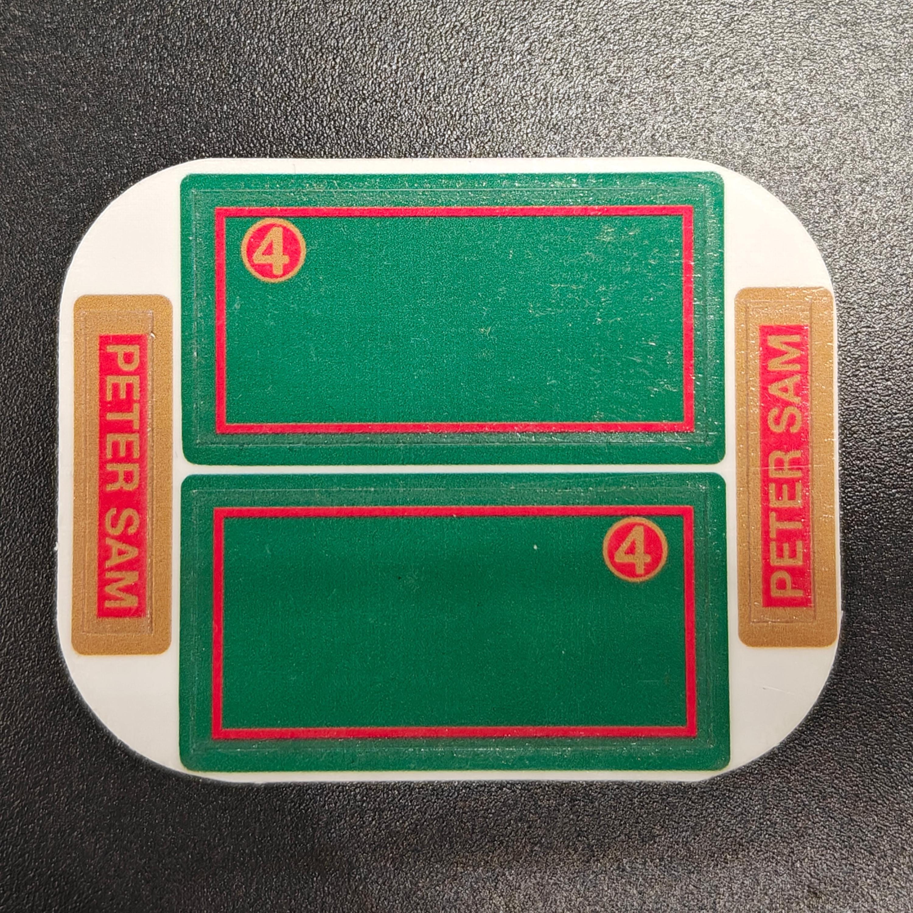 Replacement Stickers for Peter Sam- Plarail TOMY Thomas & Friends