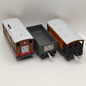 Toby - *Repaired* - Plarail by TOMY Thomas & Friends Motorized Train (Trackmaster Compatible!)