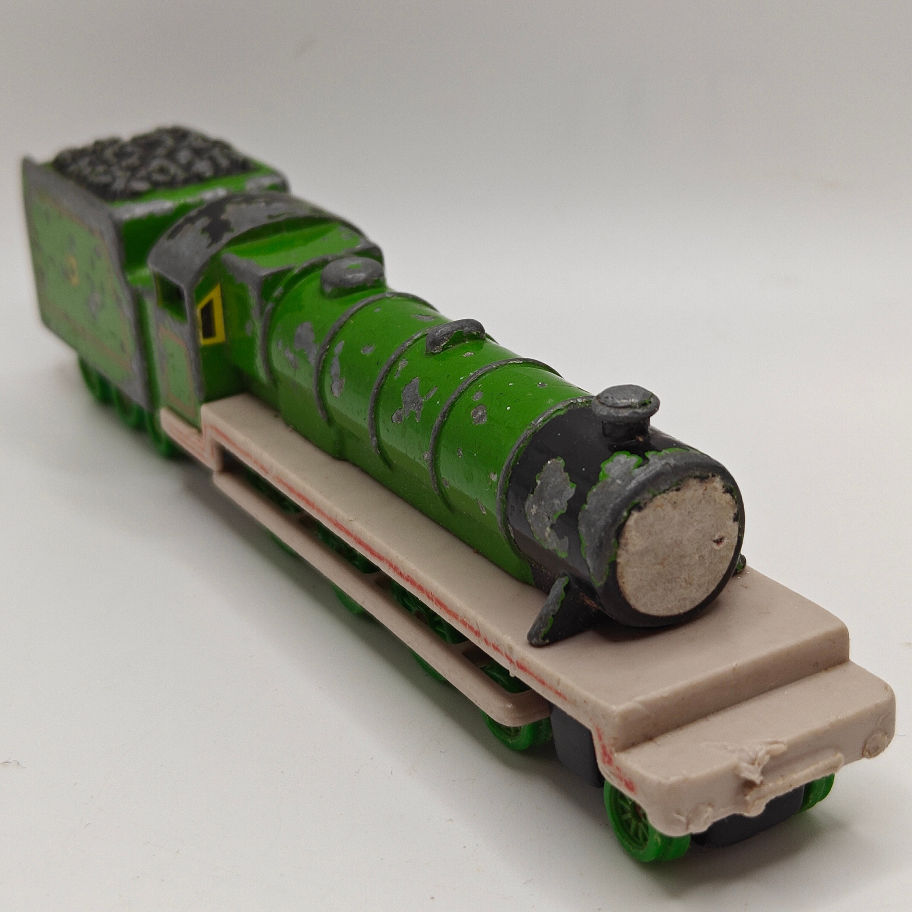 ERTL - HENRY con cara de papel/tabla de correr blanca - Thomas & Friends metal fundido a presión - Imagen 14 de 14