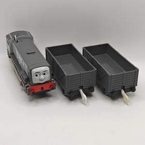 Dennis - *Repaired* - Plarail by TOMY Thomas & Friends Motorized Train (Trackmaster compatible!)