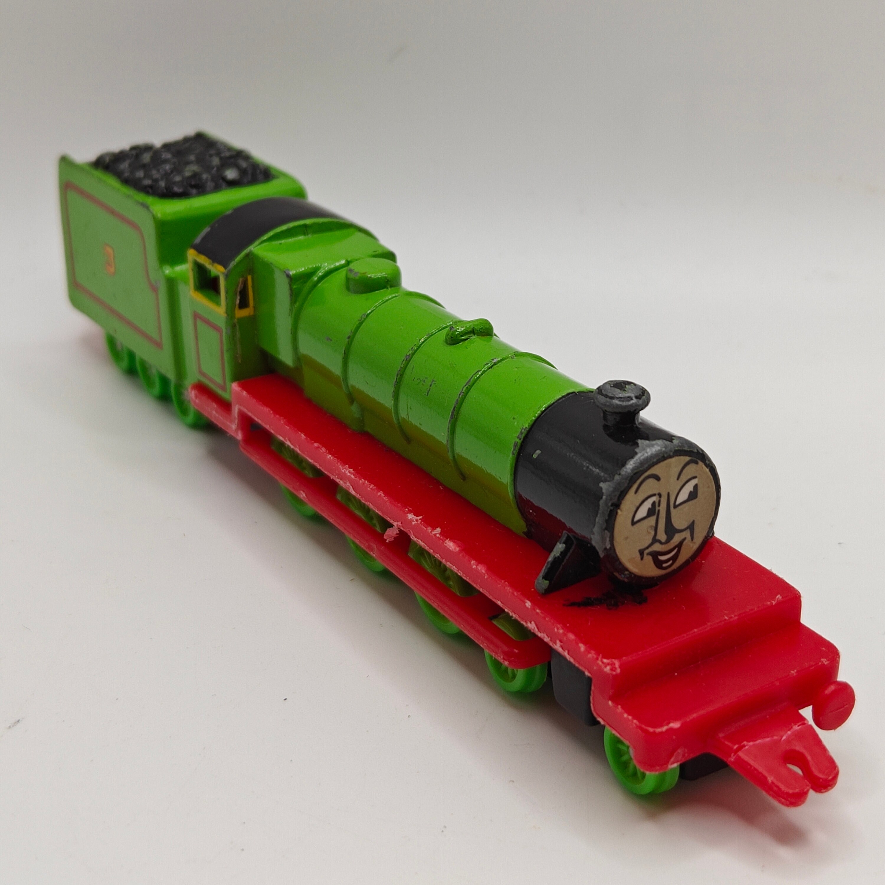 ERTL - HENRY w/ Paper Face - Thomas & Friends Metal Diecast Railway Train - Picture 11 of 14