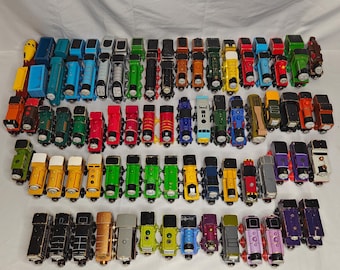 N-Z VOUS CHOISISSEZ - qualité c - chemin de fer en bois thomas & friends *modérément* peinture écaillée ou endommagée jouets moteur de train baisse des prix du 8/5/25