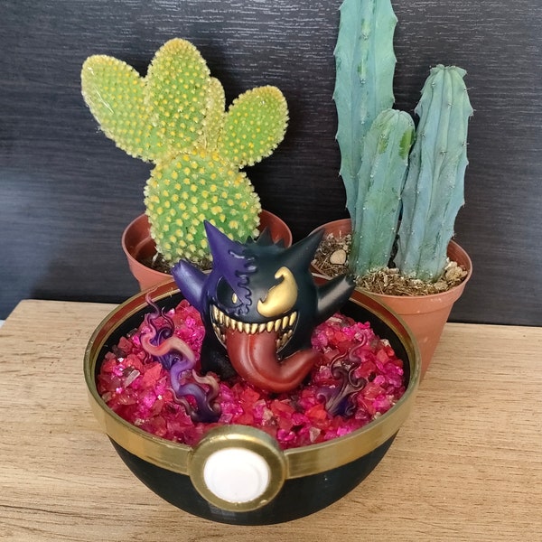 Terrarium Pokeball Gengar ( Ectoplasma )