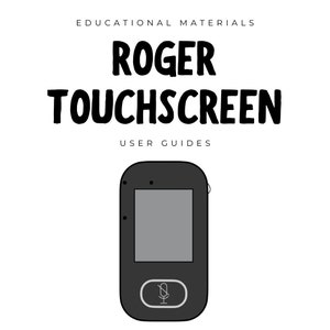 User Guide | Touchscreen