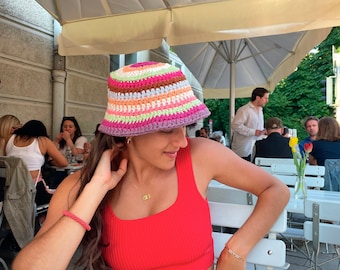 Verona Bucket Hat | crochet pattern (pdf) confident beginner/ intermediate
